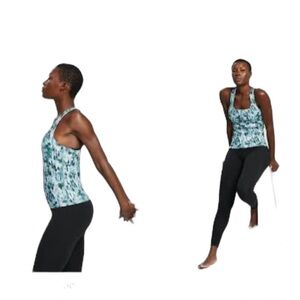 Sweaty Betty tank top/ sports bra. Size large. Floral pattern.